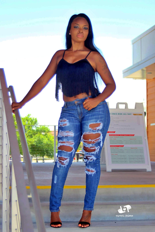 Sweet Look Jeans - Blue – Red Carpet Retail Therapy